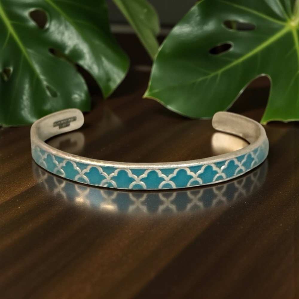 🩶ALEX AND ANI🩶Island Teal Cuff Bracelet/NWOT